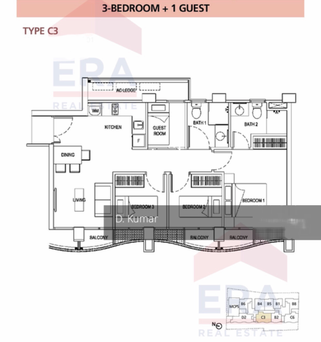 Central Imperial (D14), Apartment #200878652